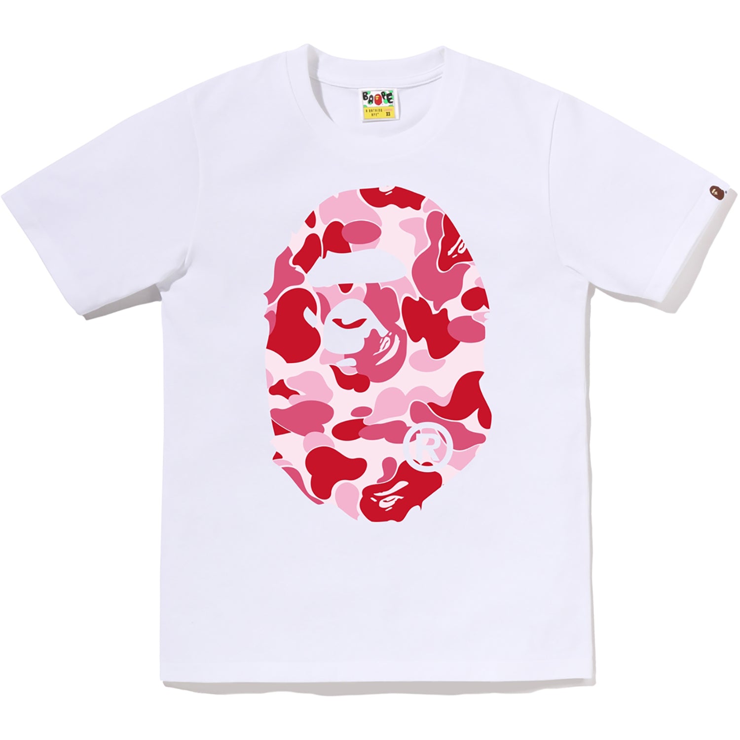 ABC CAMO BIG APE HEAD TEE LADIES