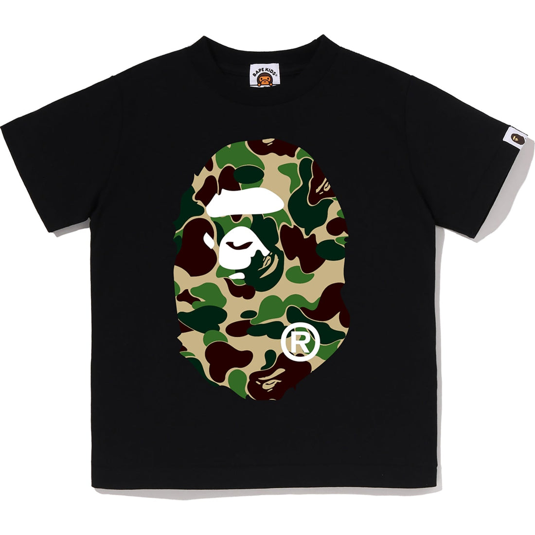 ABC CAMO BIG APE HEAD TEE KIDS