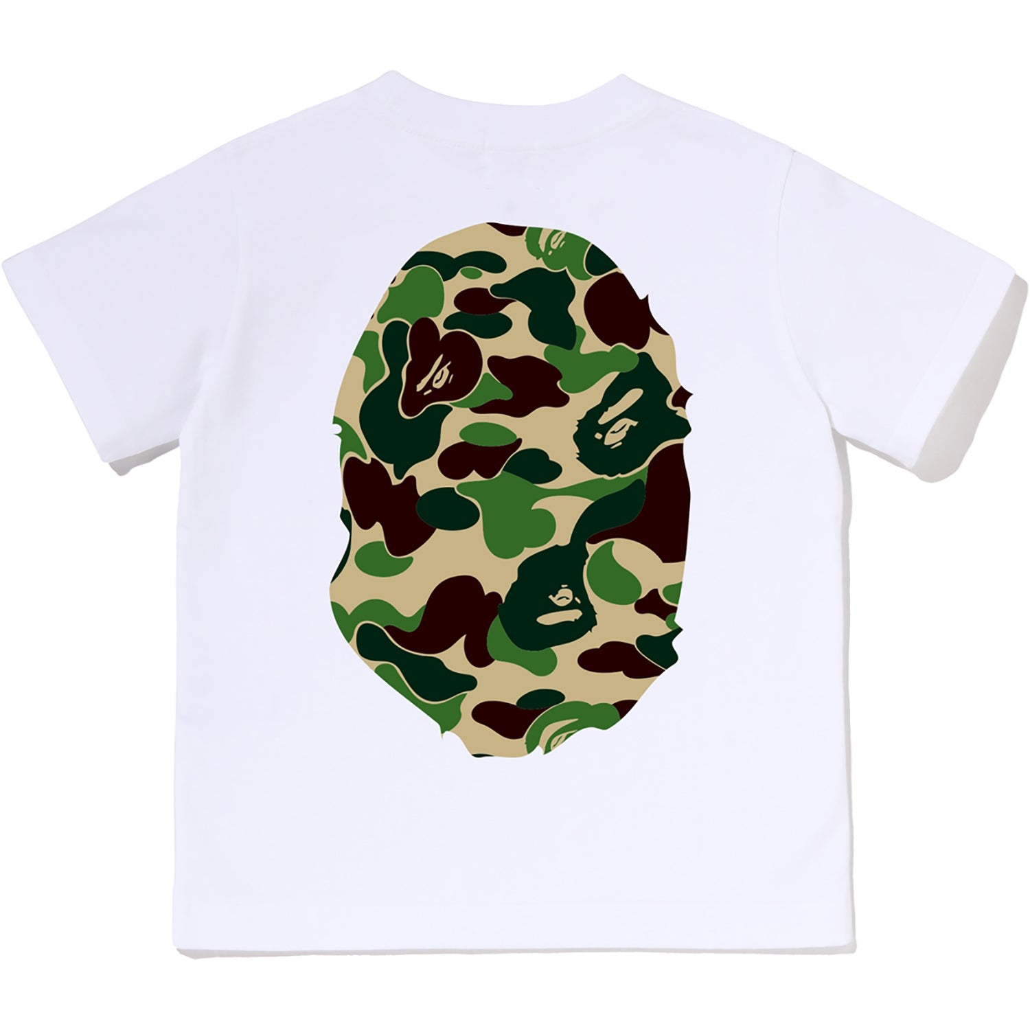 ABC CAMO BIG APE HEAD TEE KIDS