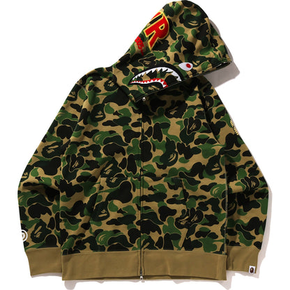 ABC CAMO SHARK FULL ZIP HOODIE MENS