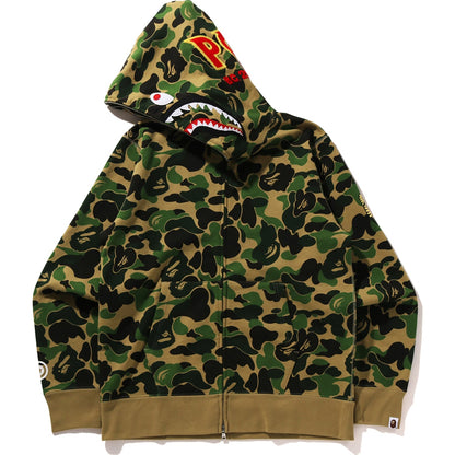 ABC CAMO SHARK FULL ZIP HOODIE MENS