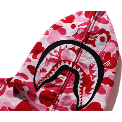 ABC CAMO SHARK FULL ZIP HOODIE MENS