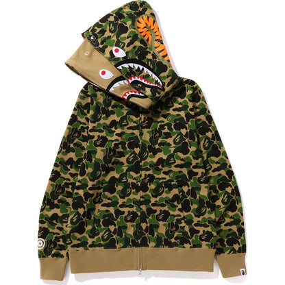 ABC CAMO DOUBLE SHARK FULL ZIP HOODIE M