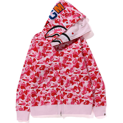 ABC CAMO DOUBLE SHARK FULL ZIP HOODIE M