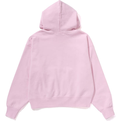 ABC CAMO CRYSTAL LOGO WIDE ZIP HOODIE LADIES