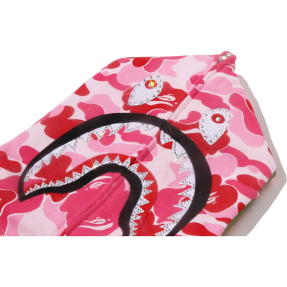 ABC CAMO CRYSTAL STONE SHARK FULL ZIP HOODIE LADIES