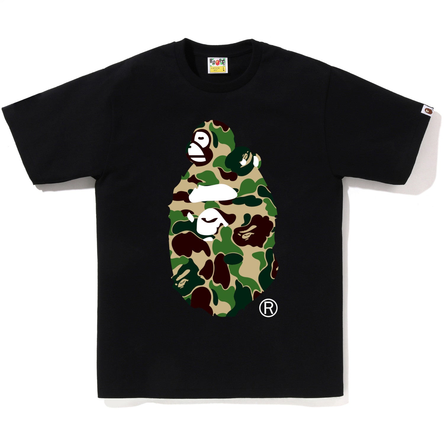 ABC CAMO MILO ON BIG APE TEE MENS