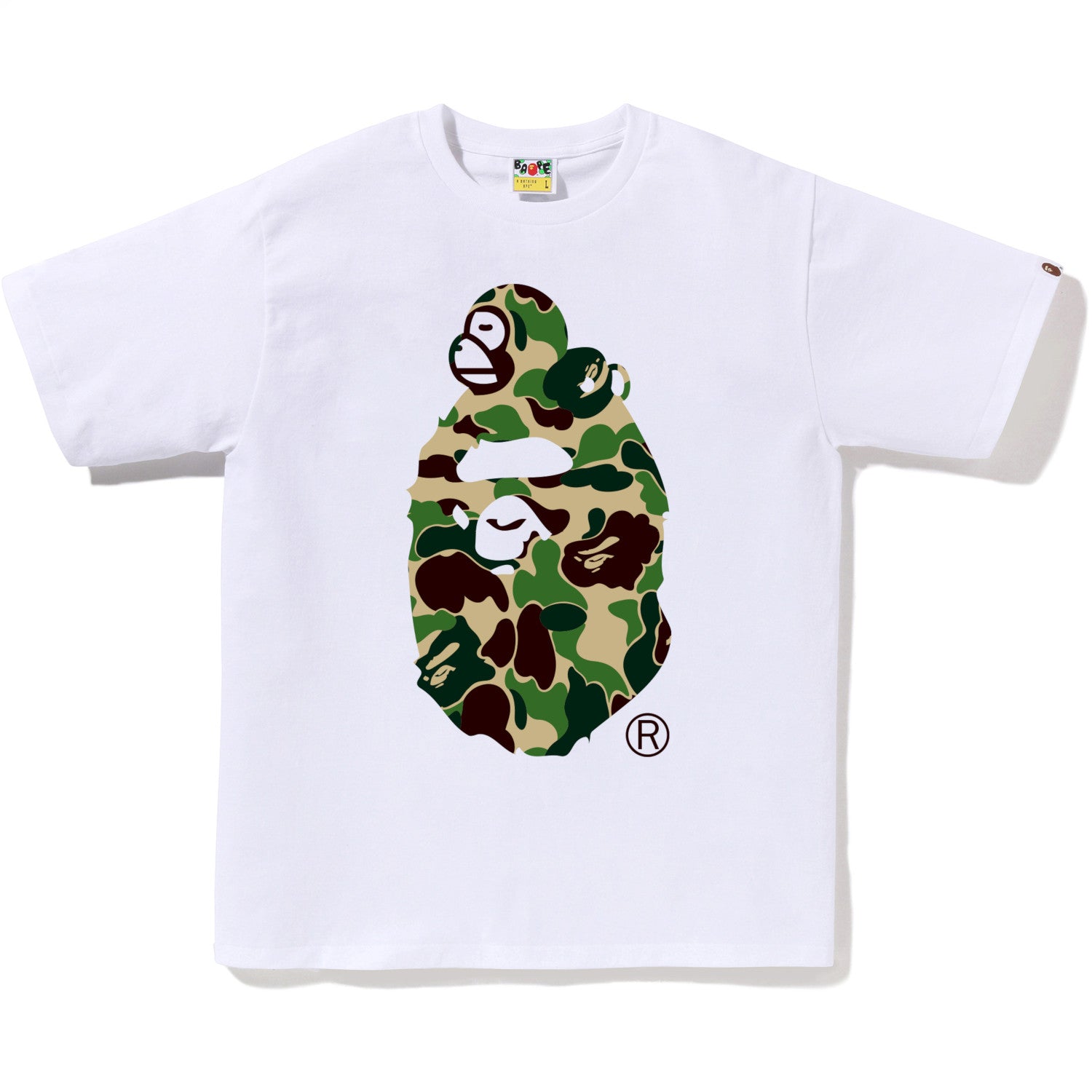 ABC CAMO MILO ON BIG APE TEE MENS