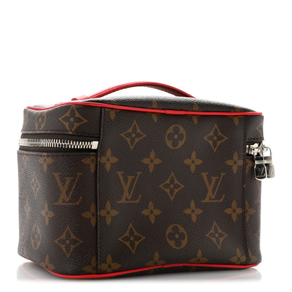 Monogram Macassar Nice Mini Rouge