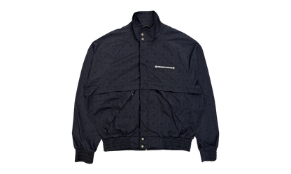 Match Point Motif Windbreaker Jacket "Black" CHRM1111