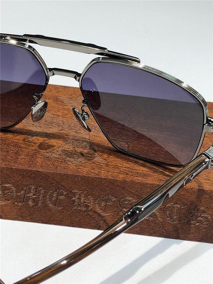 Chrome Hearts 8240 square-frame tinted sunglasses