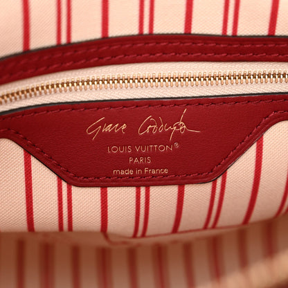 Calfskin LV Travels With Grace Coddington Speedy Soft 30 Plum