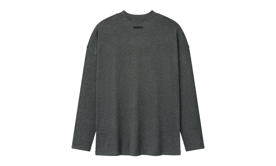 Essentials Soft Knit Long Sleeve Tee "Iron Grey" RW00313 0032