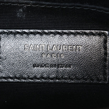 Calfskin Matelasse Monogram Lou Belt Bag Black