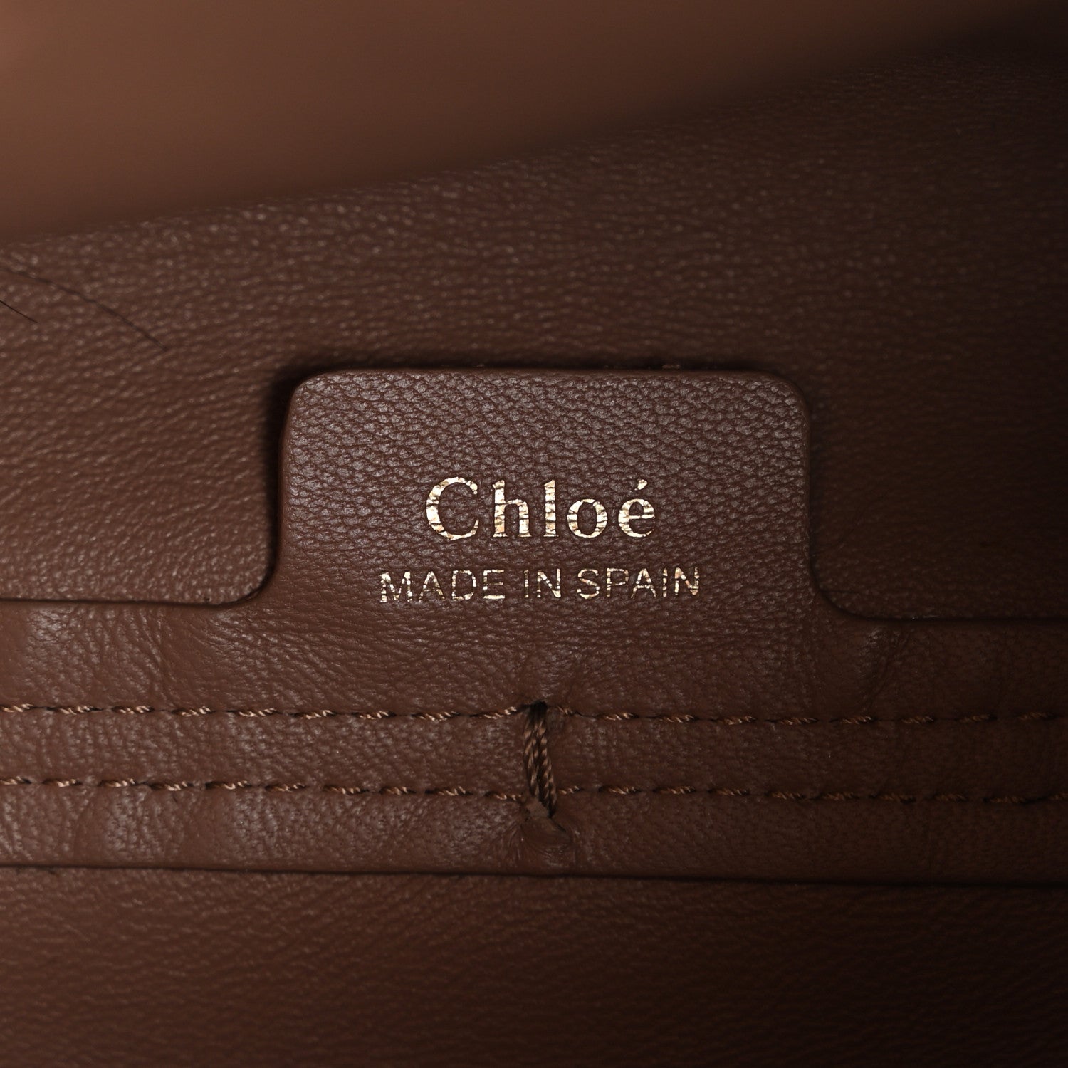 Grained Calfskin Micro Marcie Bucket Bag Woodrose