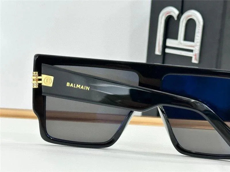 BALMAIN B-GRAND BPS-144A BLK-GLD Sunglasses  ✨