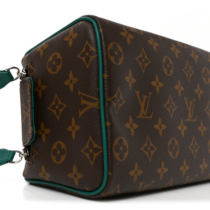 Monogram Dopp Kit Toilet Pouch Borneo Green