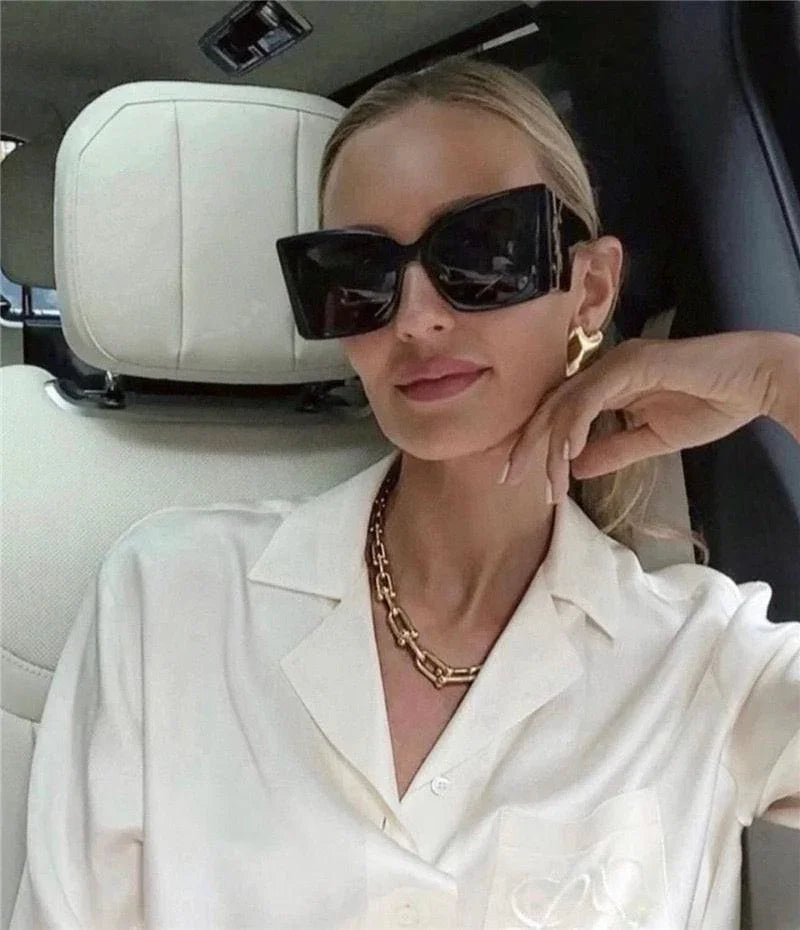 '- YSL Saint Laurent M119 Blaze Women's Oversize Sunglasses ✨
