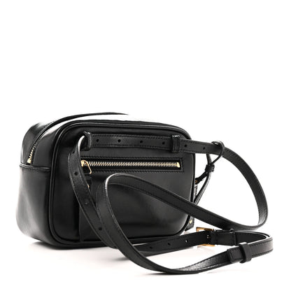 Calfskin Matelasse Monogram Lou Belt Bag Black