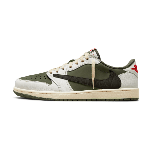 Travis Scott x Air Jordan 1 Low OG “Medium Olive” Main image