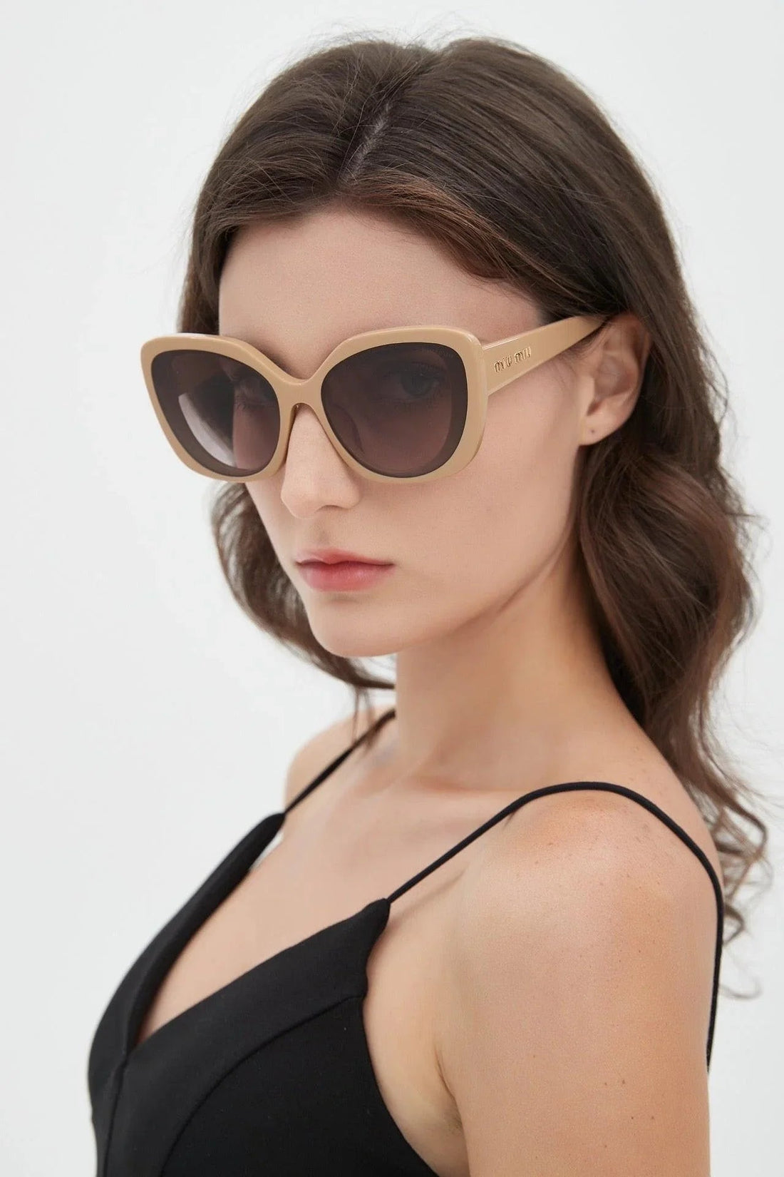 New Season Miu Miu LOGO SMU 06X Women&