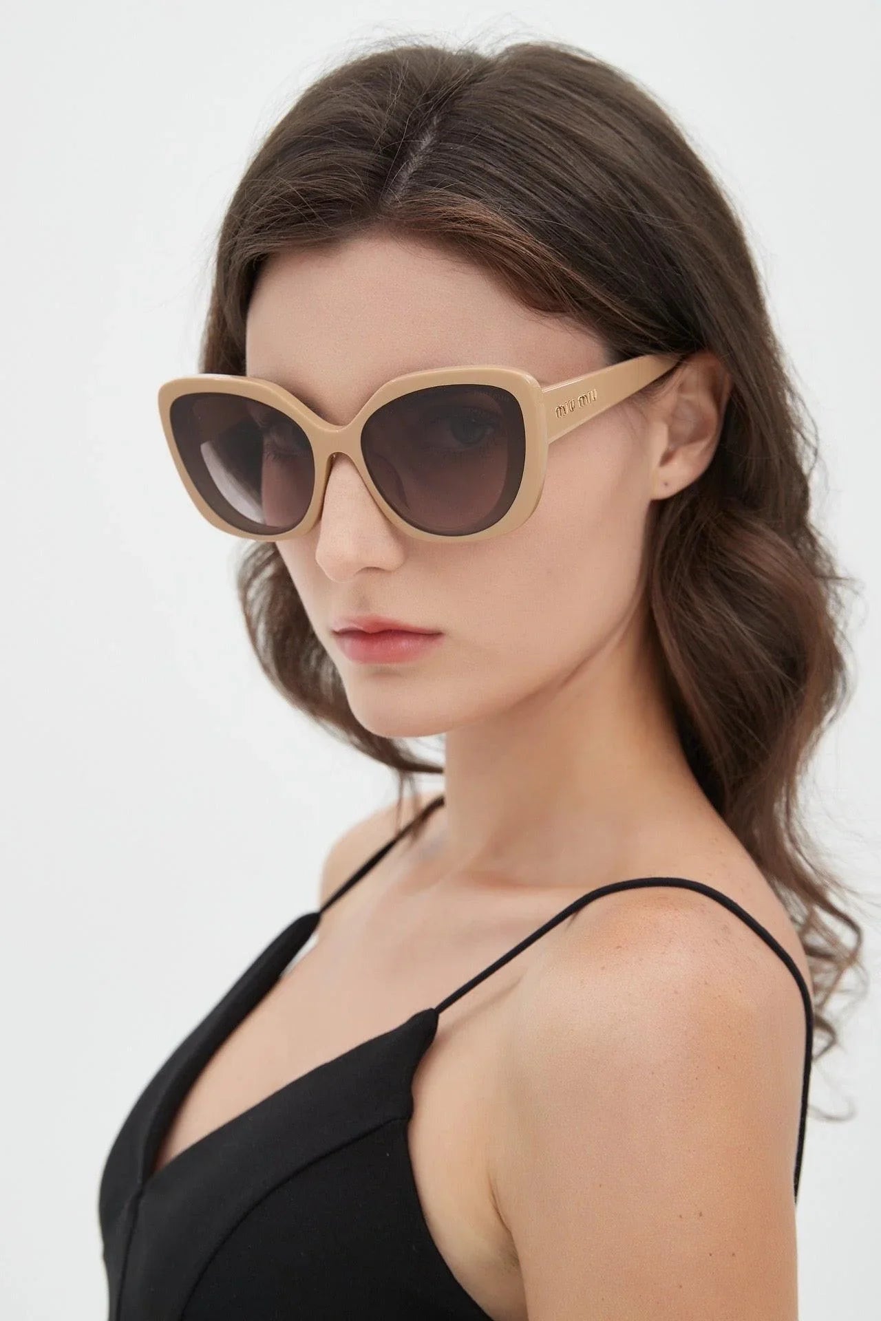 New Season Miu Miu LOGO SMU 06X Women's Sunglasses✨