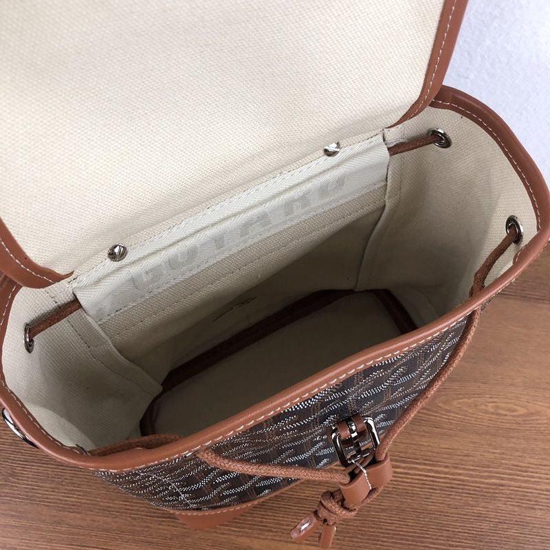 Goyard Mini Alpin Backpack In Goyardine Canvas ✨