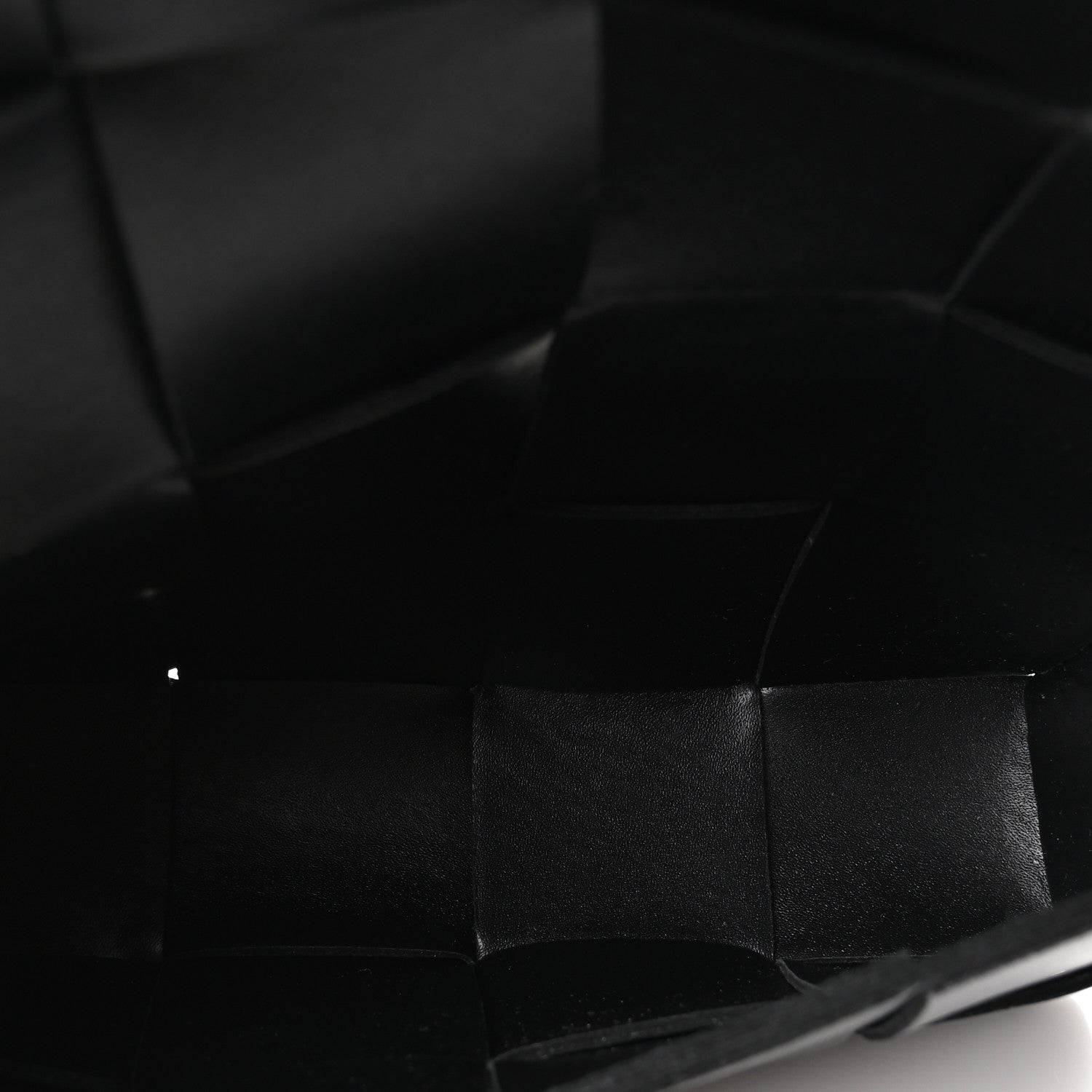 Nappa Maxi Intreccio The Belt Cassette Bag Black