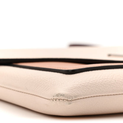 Soft Calfskin My Lockme Pochette Rose Silk Quartz