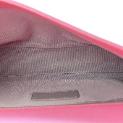 Galuchat Stingray Medium Boy Flap Pink