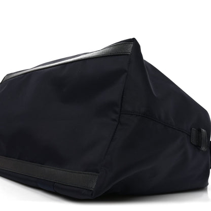 Re-Nylon Saffiano Duffle Bag Navy