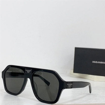 Dolce &amp; Gabbana Eyewear pilot-frame logo-plaque Sunglasses ✨