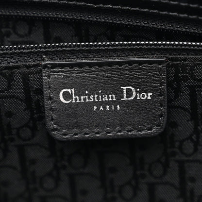 Patent Cannage Stitched East West Lady Dior Black