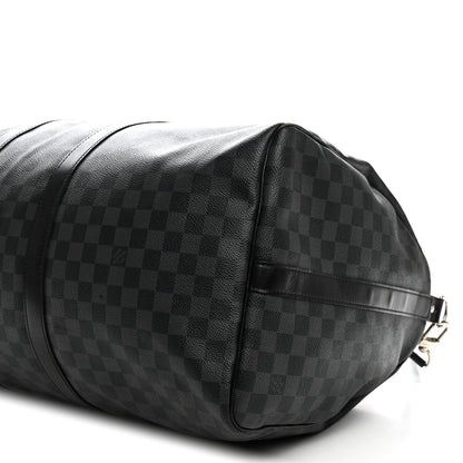 Damier Graphite Keepall Bandouliere 55