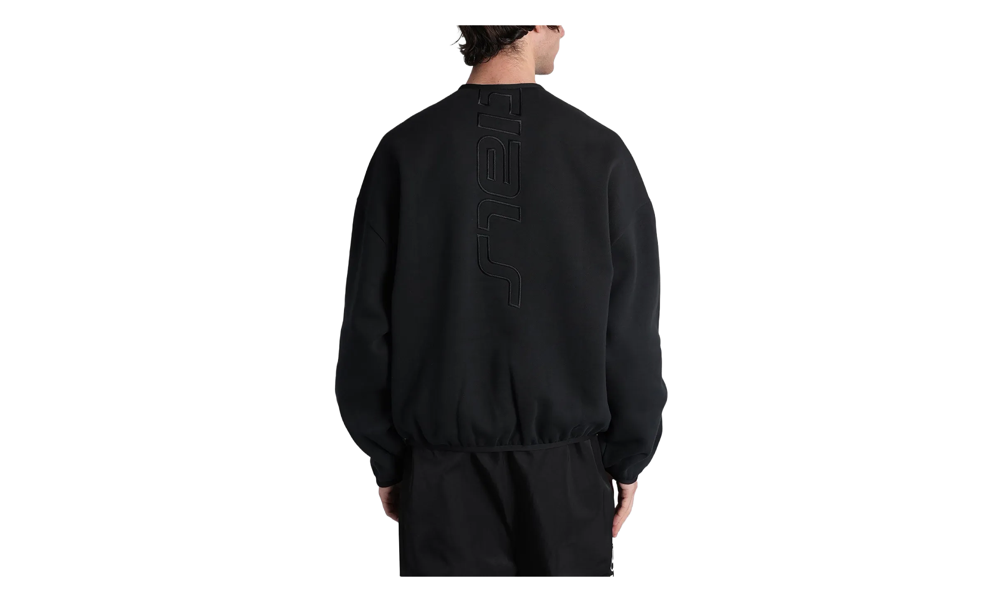 Active Trace Modern Crewneck Sweatshirt "Vintage Black" 192SP264071F