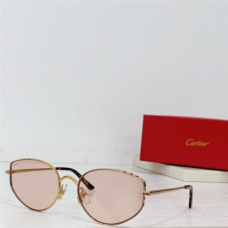 NEW Cartier metal frame sunglasses Panthere Women's s  0300S | 001 🐆