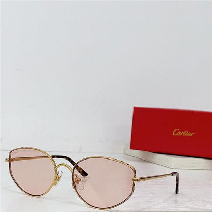 NEW Cartier metal frame sunglasses Panthere Women&