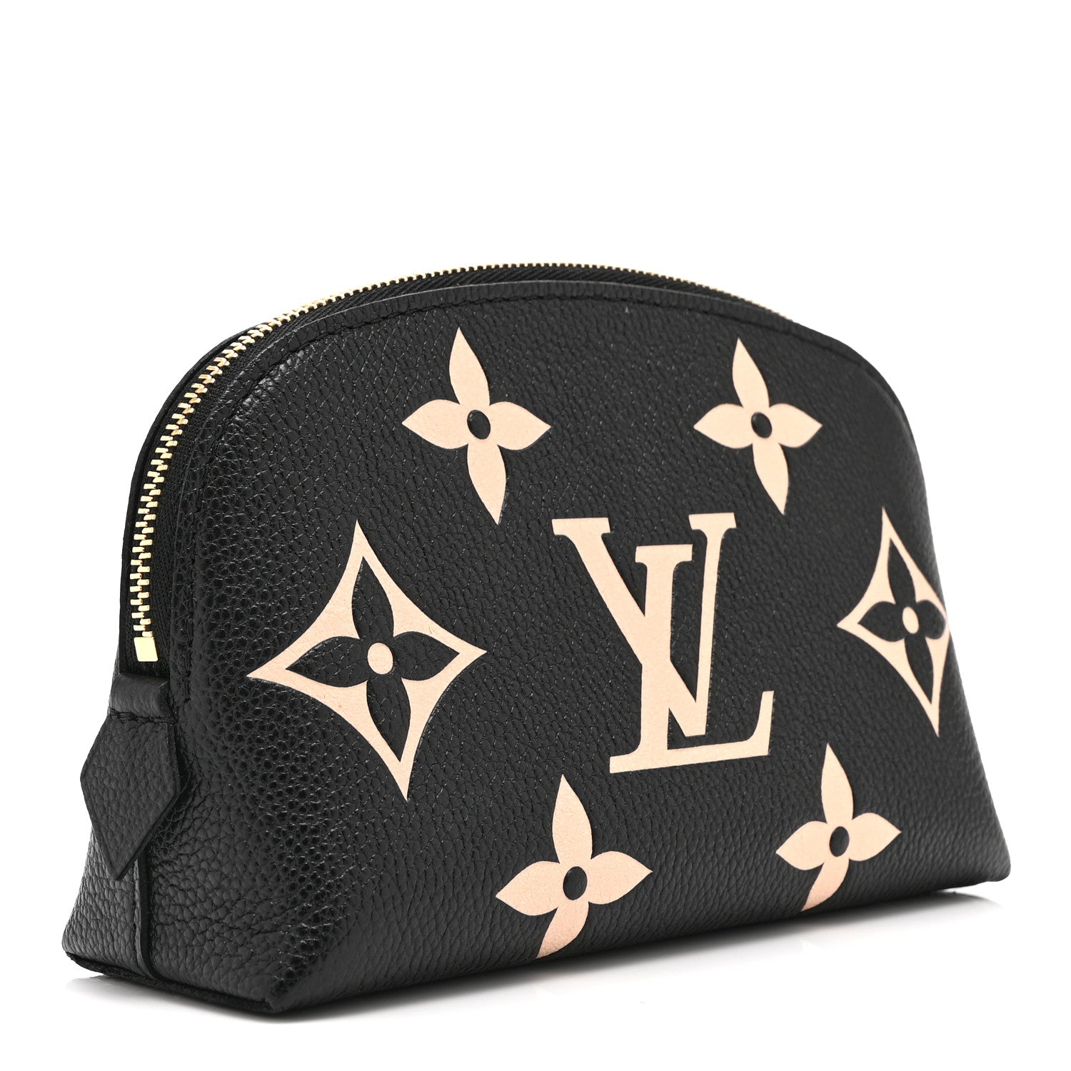 Empreinte Monogram Giant Cosmetic Pouch Black Beige