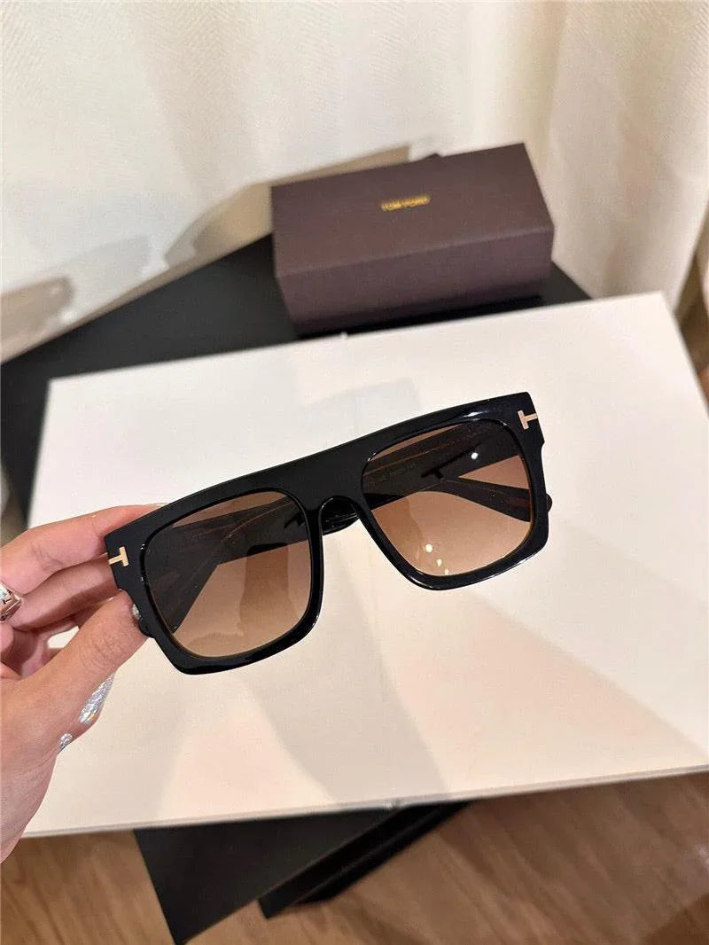 TOM FORD FAUSTO TF0711 Rectangular Sunglasses ✨