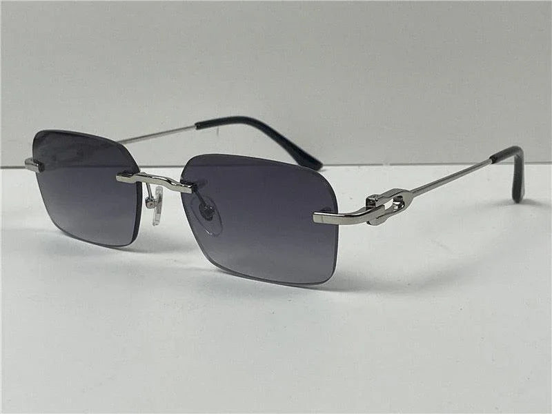 CARTIER  CT0290  Gold-Silver Men's Sunglasses 👑