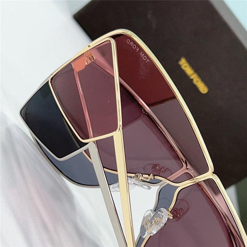 Tom Ford SPECTOR TF0708 Oversize Sunglasses ✨
