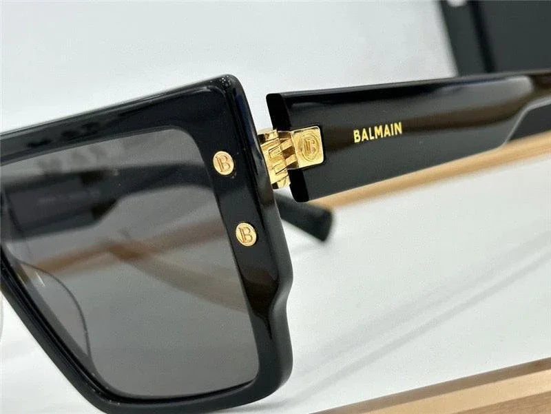 BALMAIN B-GRAND BPS-144A BLK-GLD Sunglasses  ✨