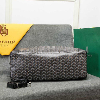 Goyard Boston 50 Bag In Goyardine Canvas Travel Bag Luggage ✨