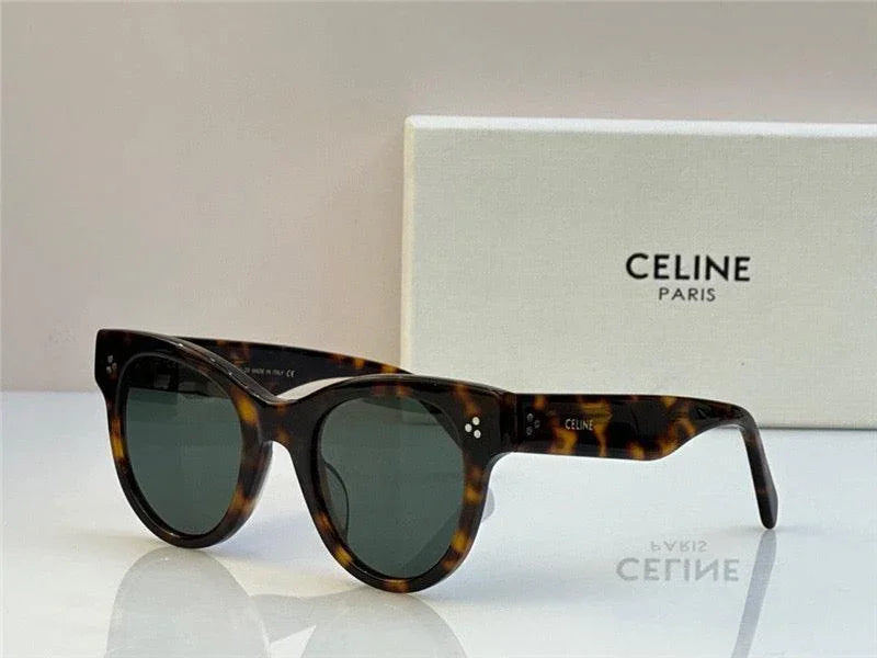Celine BOLD 3 DOTS CL 4003 IN 01B Round Women&