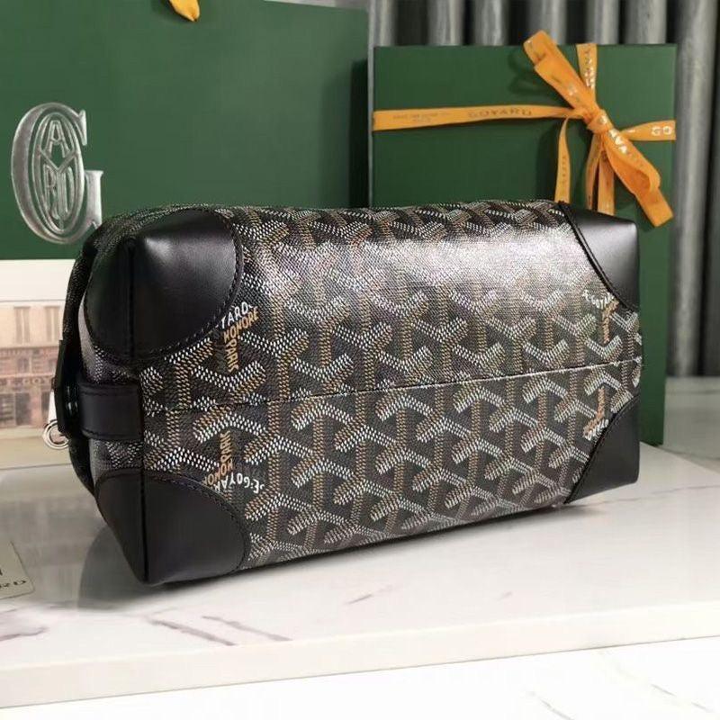 Goyard Bowling 25 Toiletry Bag In Goyardine Canvas✨