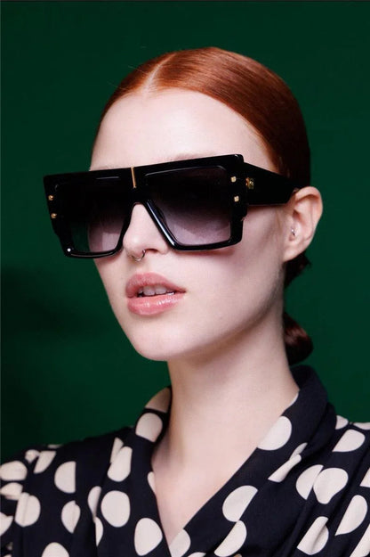 BALMAIN B-GRAND BPS-144A BLK-GLD Sunglasses  ✨