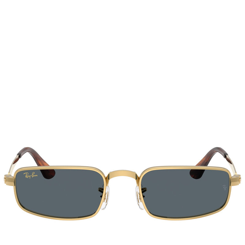 A$AP Rocky x Ray-Ban Bold Metals - Polished Arista Gold/Blue