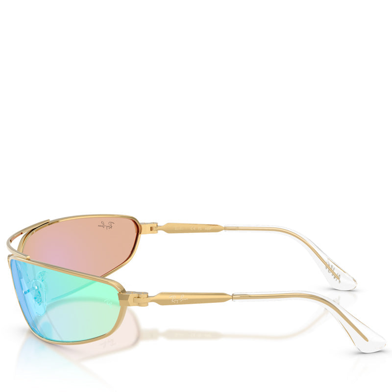 A$AP Rocky x Ray-Ban Pinnacle Metal - Polished Arista Gold/Blue