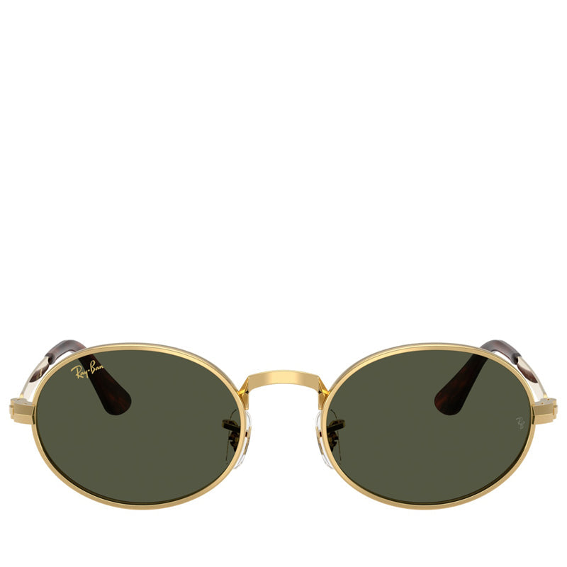 A$AP Rocky x Ray-Ban Bold Metals - Polished Arista Gold/Green