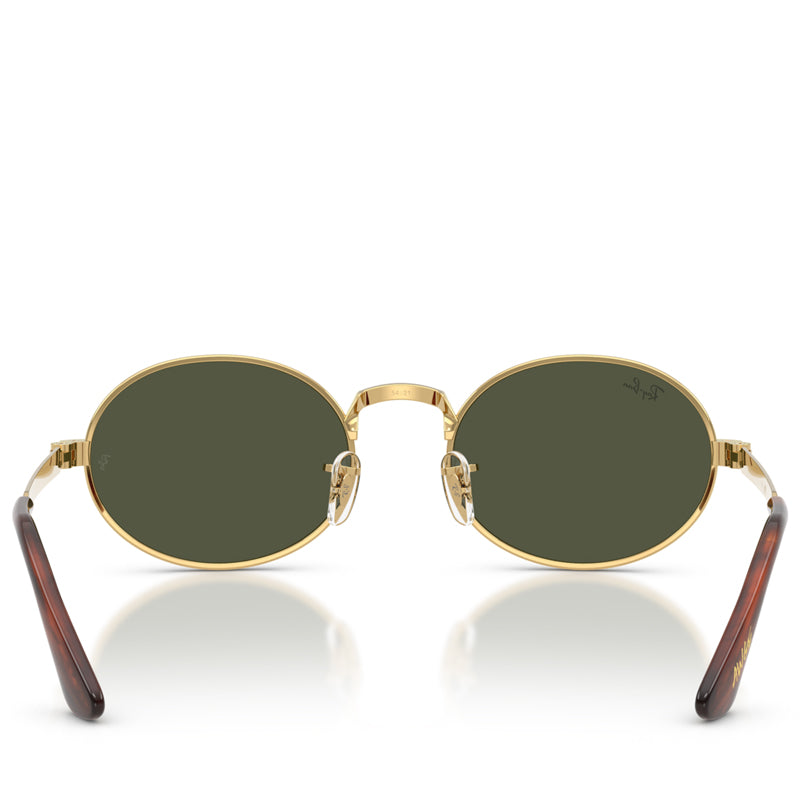 A$AP Rocky x Ray-Ban Bold Metals - Polished Arista Gold/Green